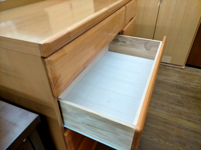 片付いて空になった引き出し