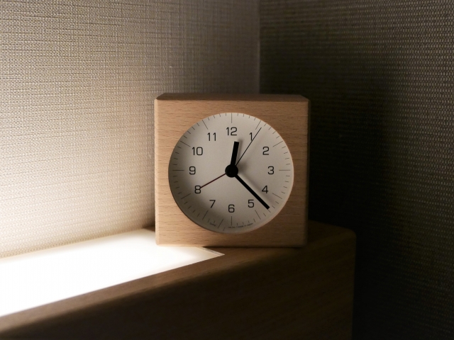 深夜の時計